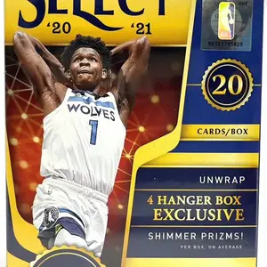 2020/21 Panini Select Basketball Hanger Box (Shimmer Prizms!) Trading Cards