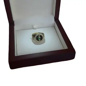 Gold Plated Saint Jude Ring Fully Adjustable Size in Elegant Box Jewelry Accessory