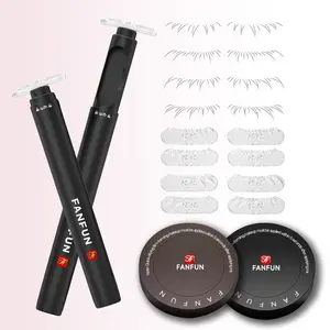 FANFUN 11-in-1 Lower Lash Stamp Kit | 4 Styles | Waterproof & Smudge-Resistant | Beginner-Friendly Eyelash Tool, Portable for Daily Natural to Dramatic Looks Mothersdaygift SummerWins DealsForYouDays