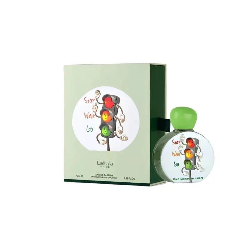Lattafa Pride Stop Wait Go for Kids Eau de Parfum Spray, 2.53 Ounce / 75 ml