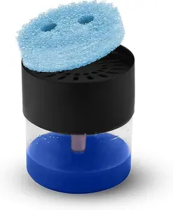 fmdeal Soap Dispenser and Sponge Holder Compatible with The Scrub Daddy Sponge