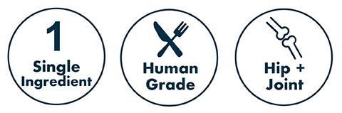 Dental+Joint Treats Bulk Box Bundle: Fresh 100% USA, Human-Grade, Single-Ingredient Healthy Treats for Dogs and Cats Dental+Joint Treats Bulk Box Bundle: Fresh 100% USA, Human-Grade, Single-Ingredient Healthy Treats for Dogs and Cats