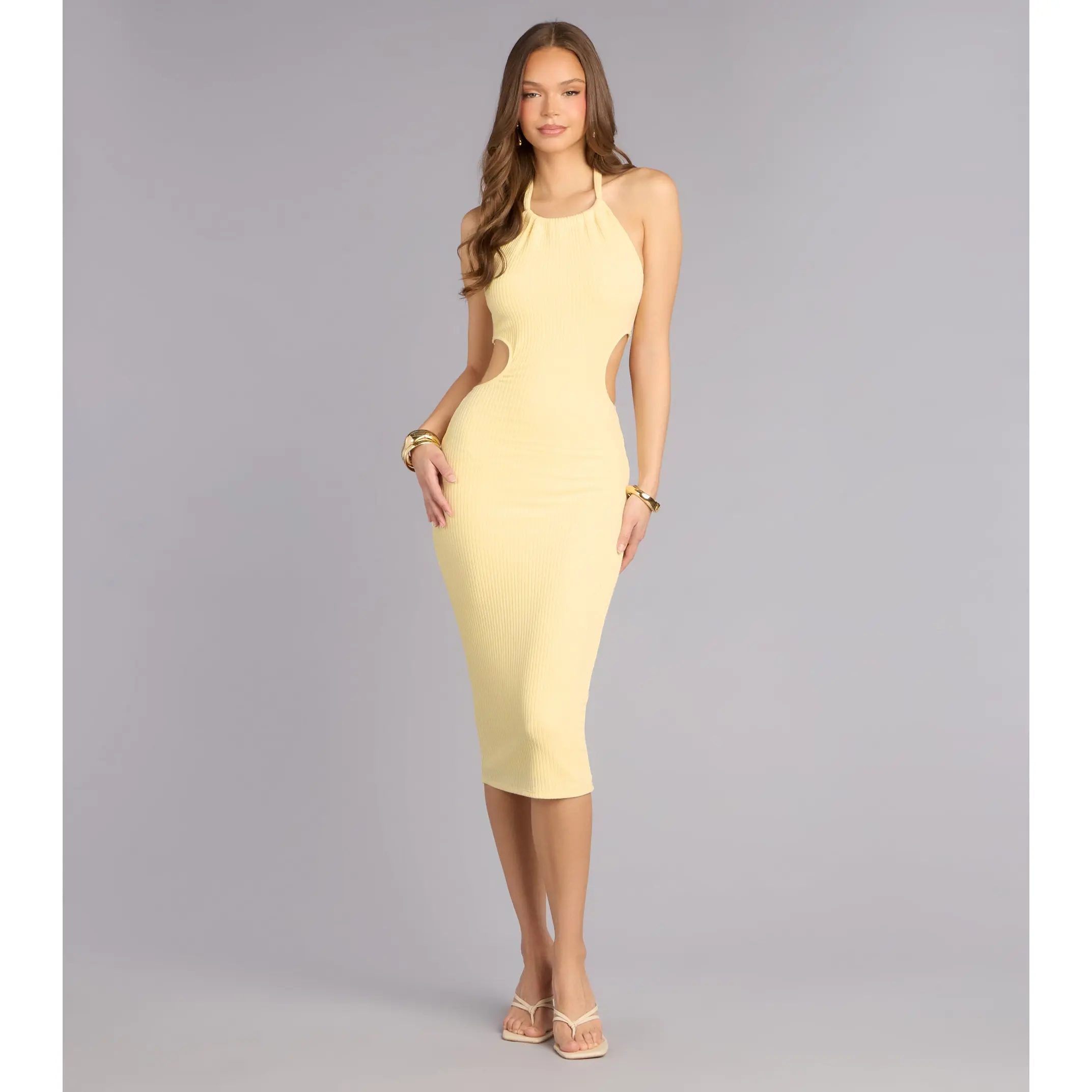 bodycon midsize midi dress outfit ideas - TikTok Shop
