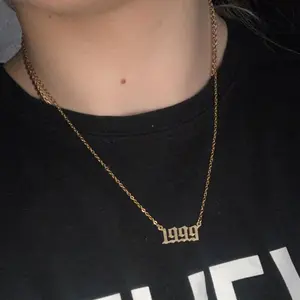 Wedding Date Birth Year Number Necklace Women Men 1995 1996 1998 1999 2002 2021 Pendant Necklaces Stainless Steel Jewelry