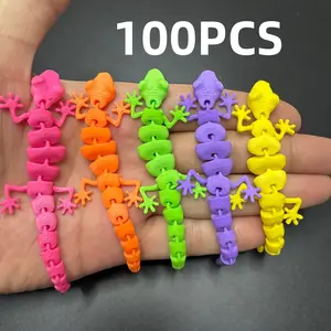 100 pieces of 3.62-inch 3D-printed geckos, perfectly fitting various environmental decorations, will surely impress your family and friends. They can also be given as gifts for various occasions such as holidays, birthdays, and parties.