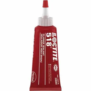 Loctite 50 mL Tube Red Dimethacrylate Ester Joint Sealant -65 to 300°F Operating Temp, 4 to 24 hr Full Cure Time, Series 518 2096064