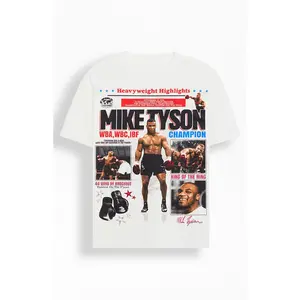 PacSun Men's Mike Tyson Heavyweight Highlights T-Shirt - Multicolor PacSun Men's Mike Tyson Heavyweight Highlights T-Shirt - Multicolor