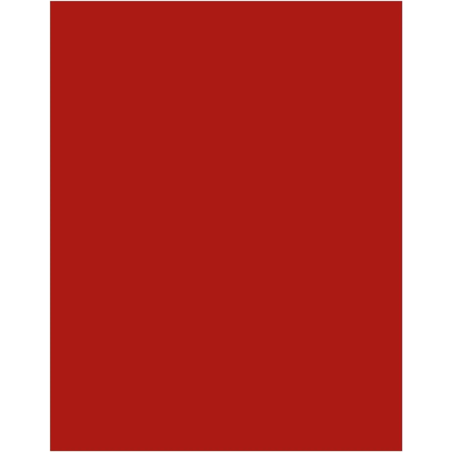 Heavyweight Red Cardstock Thick Paper 100 Sheets (300 GSM) 8.5 x 11 Inches for Arts Craft Drawing DIY Projects