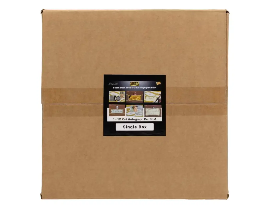 2026 Keepsake Trading Cards The Bar Cut Autograph Hobby Box