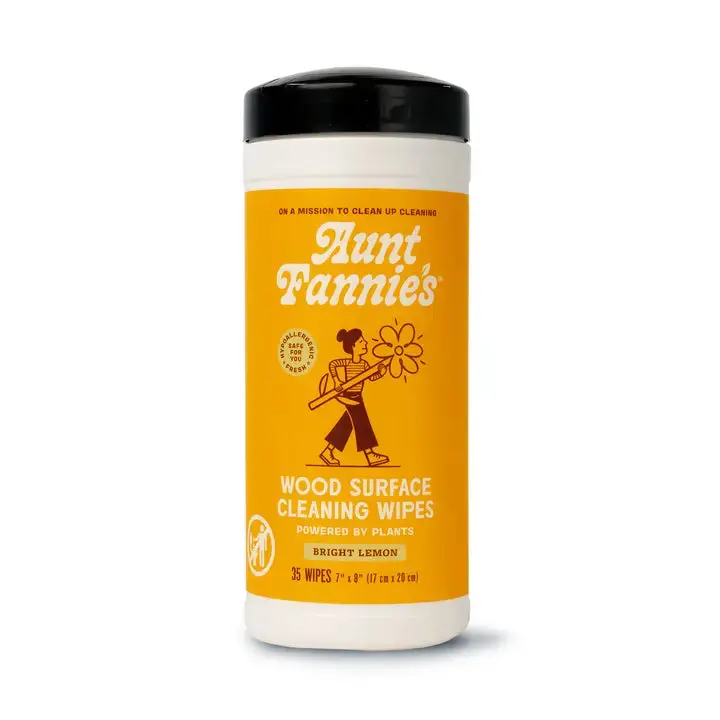 Aunt Fannie's - Wood Surface Cleaning Wipes