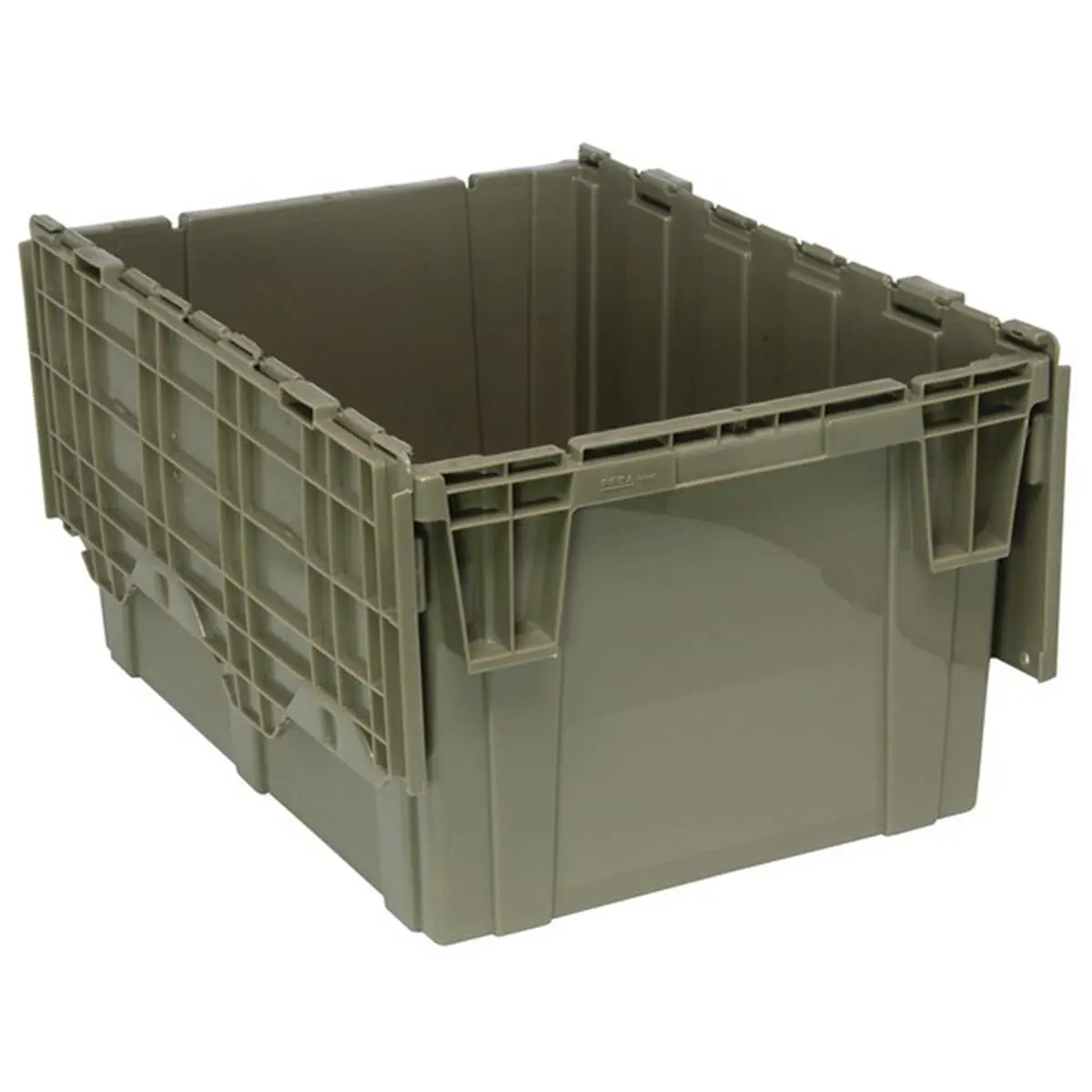 212 MAIN Heavy Duty Steel Lockable Organizer Bins - Quantum Attached-Top Container Box with Lockable Lid, 28x20.62x15.62 in, for Home Supplies Storage & Organization