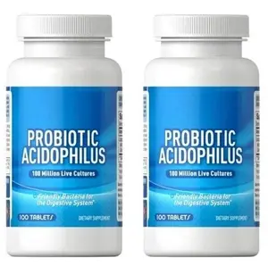 Puritan's Pride Probiotic Acidophilus 2X100 or 1X200-100 Million Cult