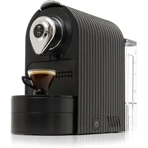 Black Espresso Coffee Machine - Compact 1400W Single Serve Coffee Maker Compatible with  OriginalLine Capsules, - Operation, 19-Bar Italian Pump, 27oz Water