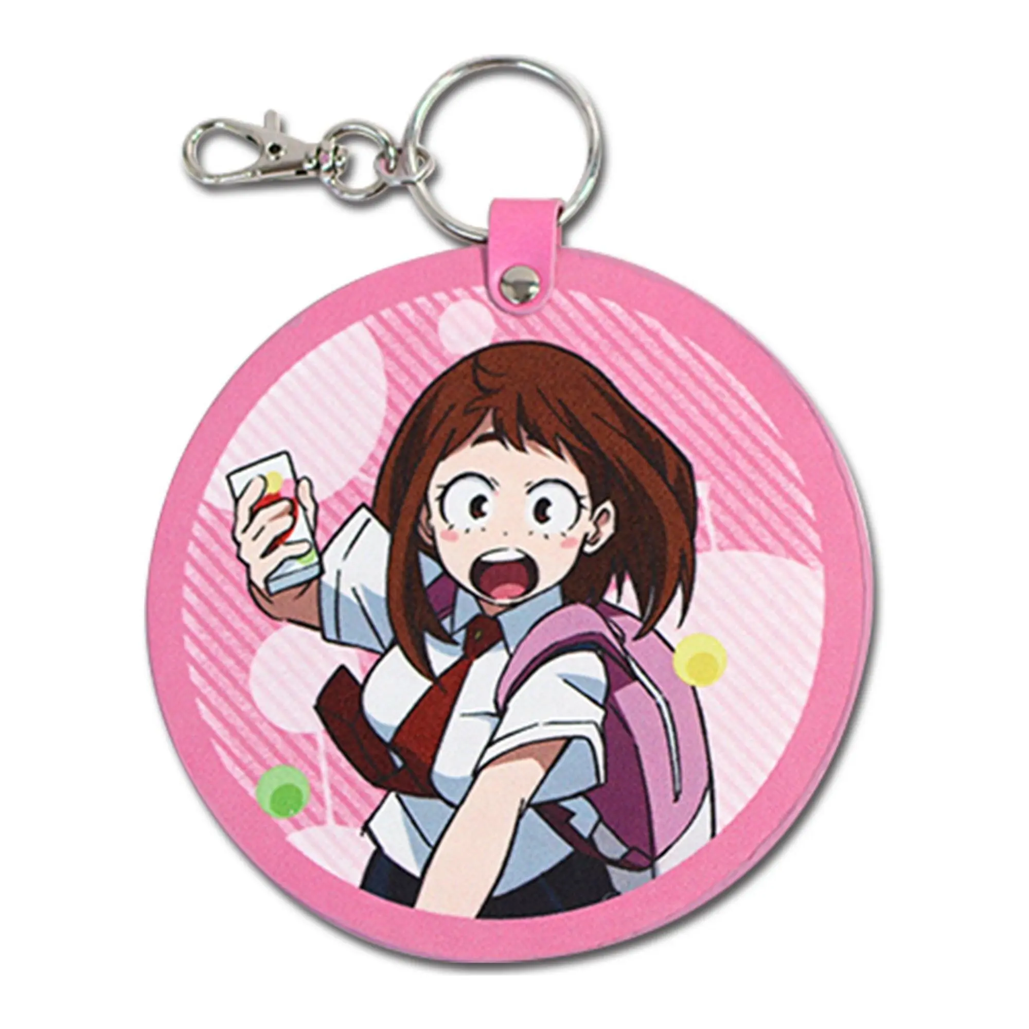 My Hero Academia S2 - Ochaco "Uravity" Uraraka Circle Pu Keychain