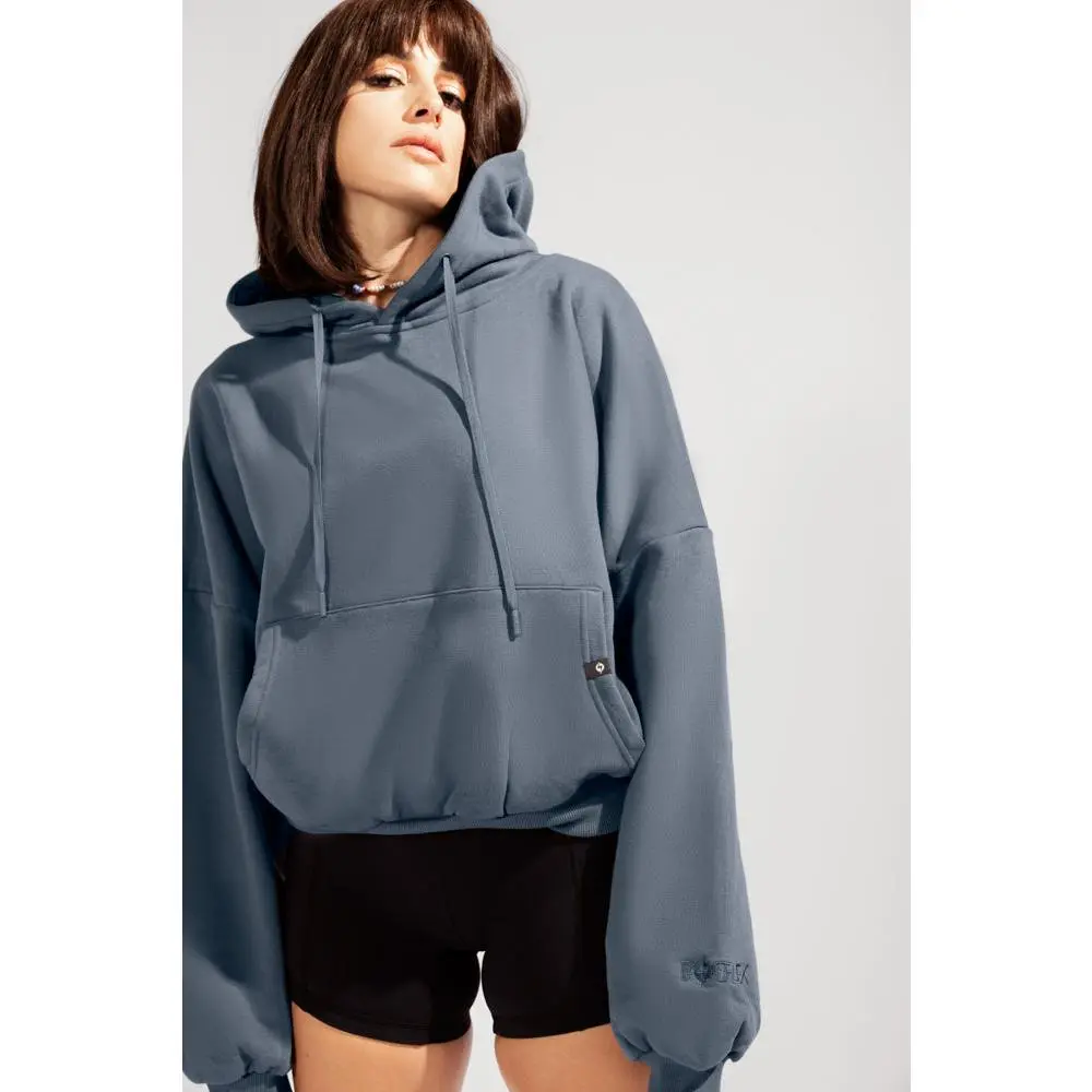 Pullover Cloud Hoodie - Denim Blue Pullover Cloud Hoodie - Denim Blue