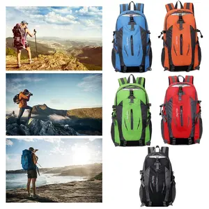 Unleash your adventure with our 40L travel backpack! Ideal for camping, hiking, or school, it fits your laptop and books with ease. Get ready to explore the great outdoors in style! Grab yours today! #TravelBackpack #Adventure #Hiking #Camping