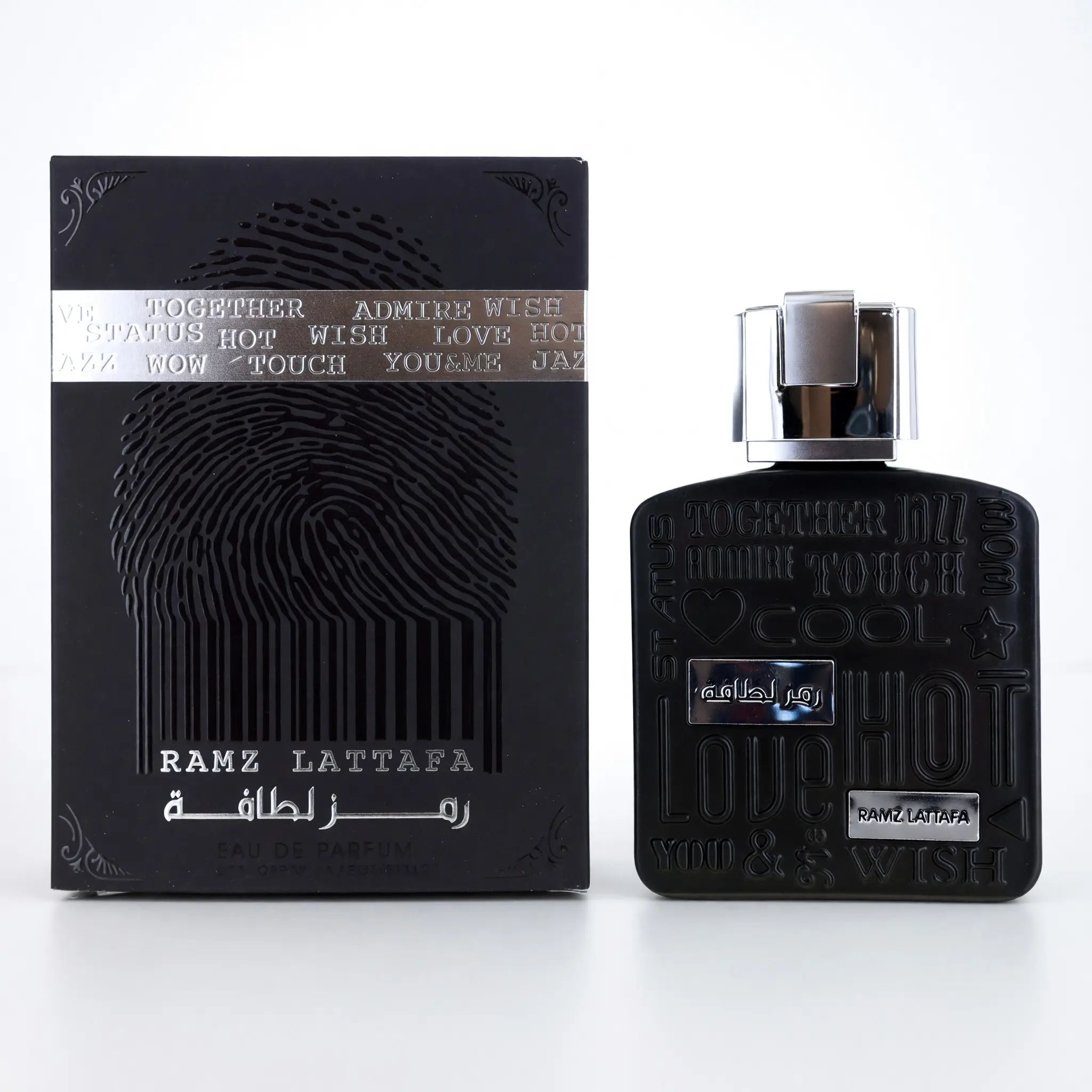 Ramz Silver by Lattafa, 3.4 oz EDP Spray for Unisex