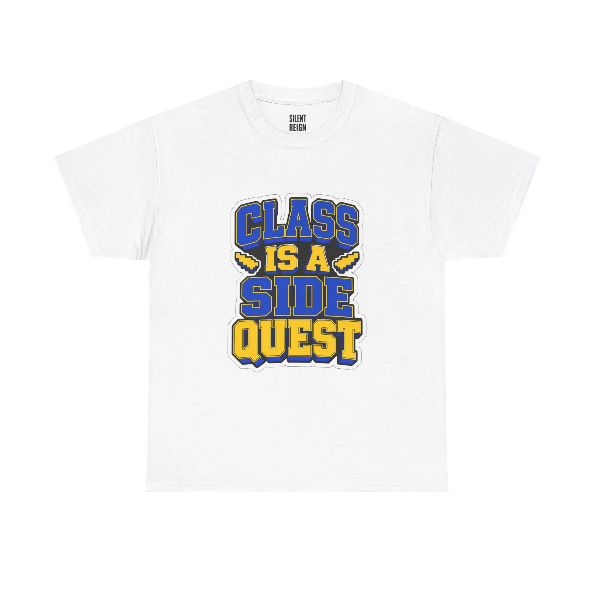 Class Is a Side Quest T-Shirt — Funny Back to School Gamer Tee (Unisex)