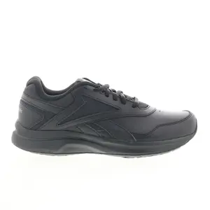 Reebok Walk Ultra 7 DMX MAX Wide 2E Mens Black Wide Sneakers Shoes