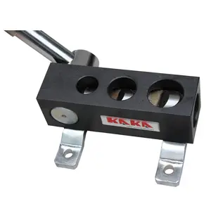 Manual Pipe Notcher, 7/8", 1", 1-1/4" (Outside diameter) Notcher Capacity, Light Weight, 90 Degree High Precision Steel Tube Notcher, Steel Tube and Pipe Notcher RA-6