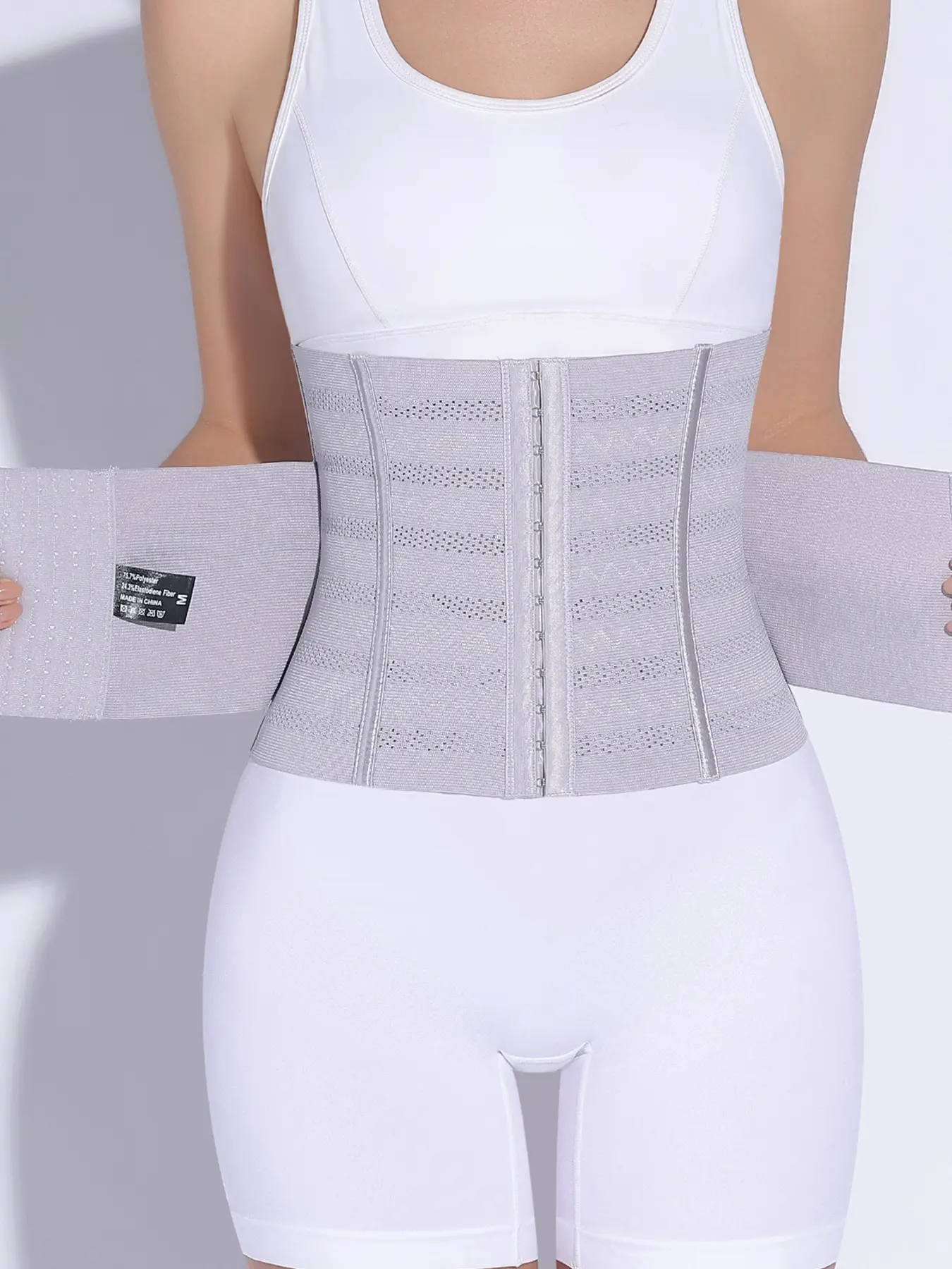 Women's Sporty Slimming Waist Belt, Compression Belts, Shapewear, Belly Binder Shaper, Cinched Waist, Compression Waist Corset, Dual-Layered Design, Steam Effect, Breathable Comfort, All-Season Fitness Accessory, Workout, Lady