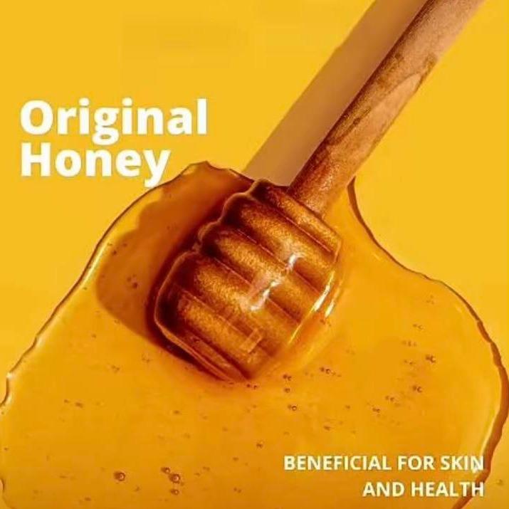 Organic Natural Honey Infused with Natural Jelly Honey Bee Pollen & 100% Mixed Natural Herbs Large Pack of 12 Sachets 20Gram Each Flavor Sweet