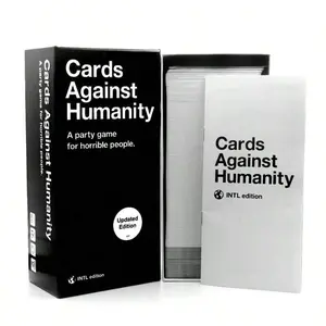 Cards Against Humanity Game, 1 Count Updated Edition for Adult, Interactive Game Cards, Party Game Cards, Fun Game Cards for Party, Tabletop Games