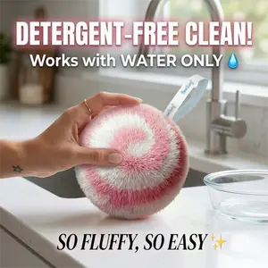 Bathroom Cleaning Sponges Ball，Magic Eraser for Bathroom Washbasin,reusebale sponge ,Make cleaning faster, easier