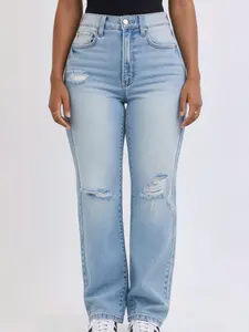 Sweetie Super High Rise Dad Jean