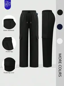 Cimmuovere Medical Uniform Pants for Women, Casual Street Trousers, Comfortable Stretch Fabric, Casual Fit Design, Perfect for Healthcare Professionals & Daily Wear