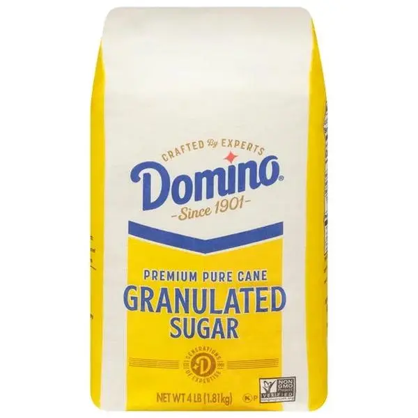 Domino Premium Pure Cane Granulated Sugar, 4lbs Domino Premium Pure Cane Granulated Sugar, 4lbs
