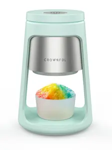 Crownful- Ice Shaving Machine- Kitchen Utensil for Perfectly Shaved Ice- Smoothies & Frozen Drinks – with 2 Ice Cups, Easy to DIY, Perfect Ice Crushing Kitchen Appliance for Home Use