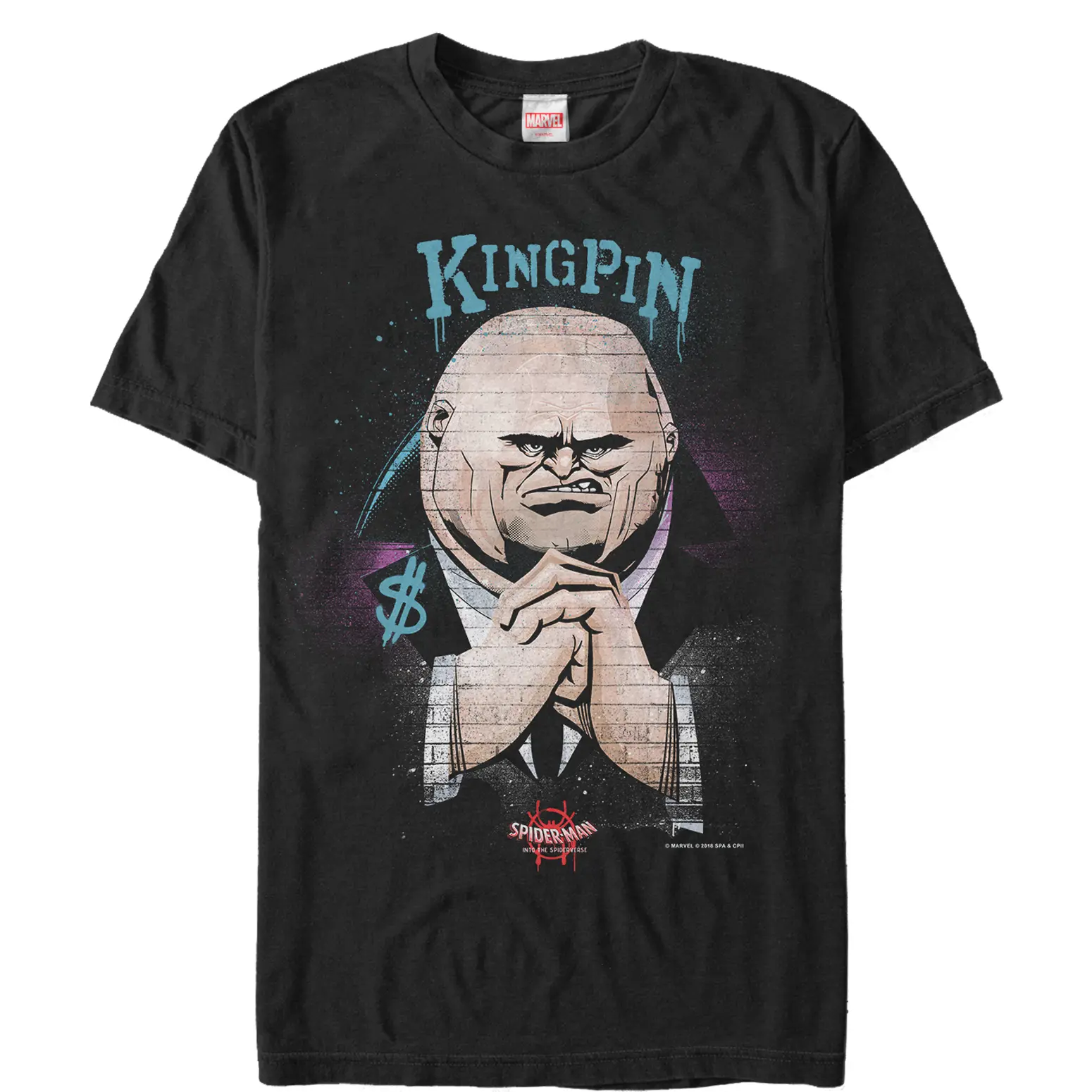 Men's Marvel Spider-Man: Into the Spider-Verse Kingpin T-Shirt