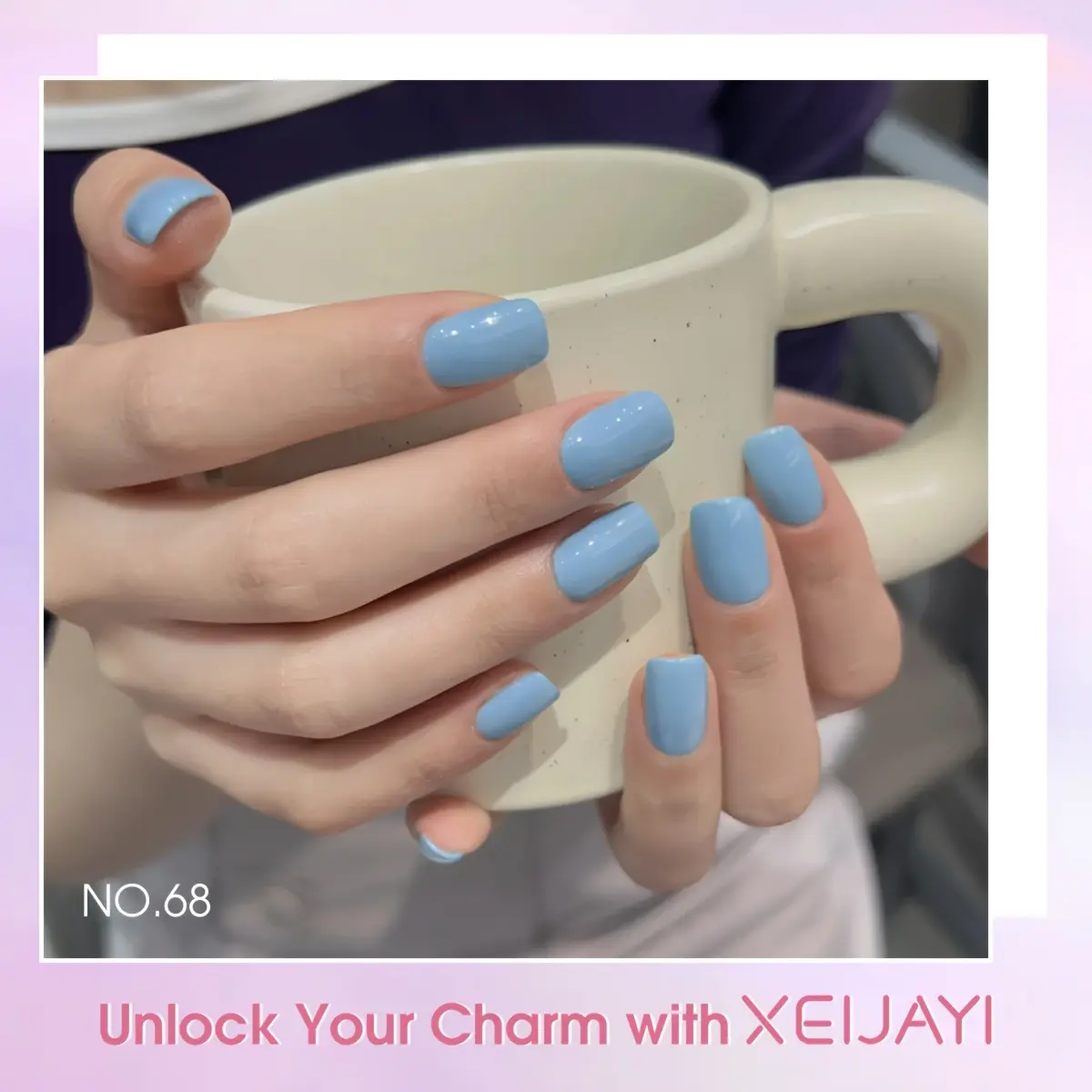 XEIJAYI Square Bottle Gel Nail Polish, 9 Colors — New Trending