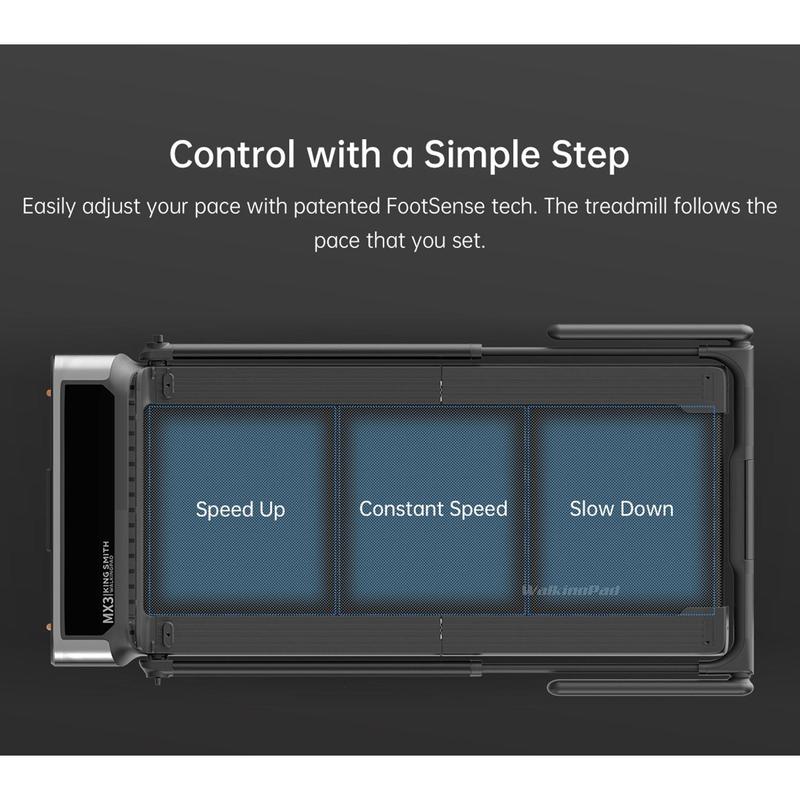 Kingsmith MX3 WalkingPad & Foldable Treadmill 0-7.5mph
