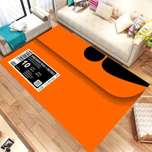 Sneaker Box Orange Doormat