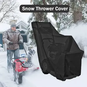 Outdoor snow blower cover, waterproof, sunscreen, snow blower protective cover, outdoor dustproof and waterproof cover