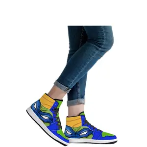 TMNT basketball ball high top