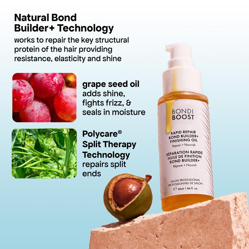 Bondi Boost Rapid Repair Damage & Breakage Healthy Hair Essentials Kit - TikTok Exclusive Conditioner, Haircare, Oil, Shampoo, Mask, Cleanser, Cleansing