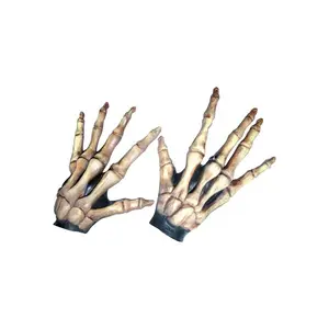 Large Skeleton Hands Bone Colored