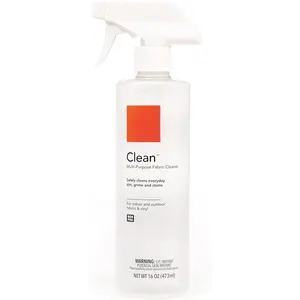 Clean Multi-Purpose Fabric Cleaner | -in- Solution for Water-Safe Fabrics and Vinyl | Upholstery Cleaner, Removes Stains & Spills | Non- | 16 fl oz