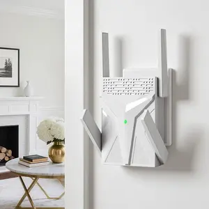 2026 AX1800 WiFi 6 Extender, WiFi Extender Signal Booster for -Dual Band (2.4G/5.8G), WiFi Booster Up to 17,888 Sq.Ft. & Support 135+  Devices Easy Setup