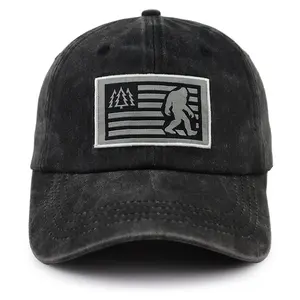 Bigfoot Gifts for Men Women, Funny BigFoot Hat, Adjustable Vintage Embroidered Sasquatch Baseball Cap, Big Foot Sasquatch Gift for Mom Dad Friends