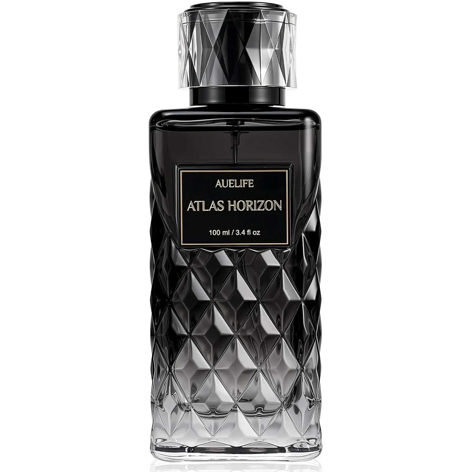 Cologne for Men, Alcohol-Free Long Lasting Perfume, 100ml / 3.4 Fl Oz | Atlas Horizon Woody Spicy Scent with Citrus, Cardamom, Pepper, Patchouli & Ambergris, Day & Night Wear, Gifts for Him & Dad