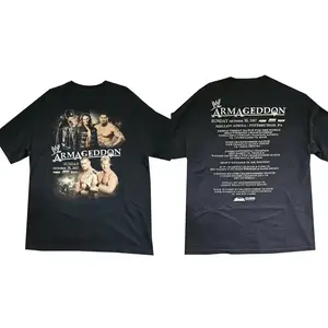 [SALE UP TO 45%]WWE Armageddon Wrestling T-Shirt 2007 Size S-5XL Reprint  , Graphic Tee, Gift For Him, Gift For Fan, Gift For All