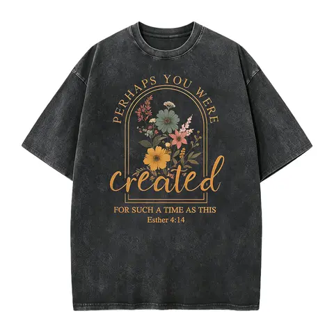 Vintage Christian Shirt, Perhaps You Were Created, Jesus Shirt,Faith Shirt,Bible Verse Shirt,Religious Shirt,Faith Tee,Women Christian Gifts