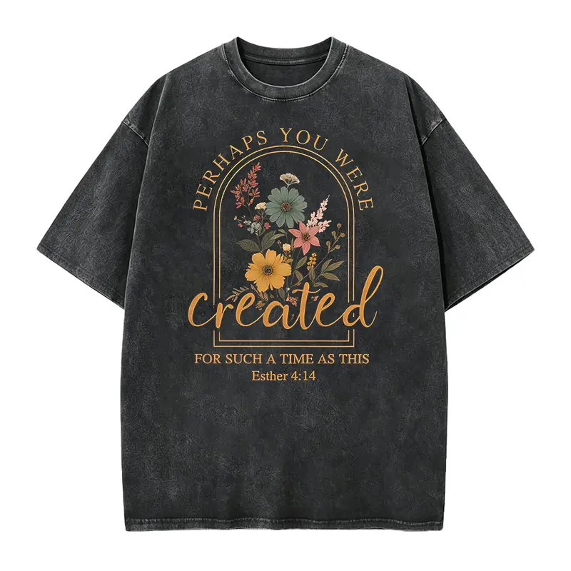 Vintage Christian Shirt, Perhaps You Were Created, Jesus Shirt,Faith Shirt,Bible Verse Shirt,Religious Shirt,Faith Tee,Women Christian Gifts
