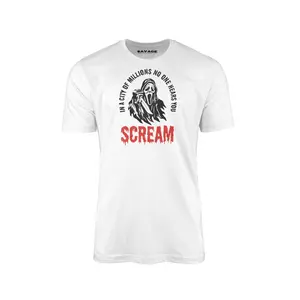In A City Of Millions No One Hears You Scream V2 - Unisex T-Shirt