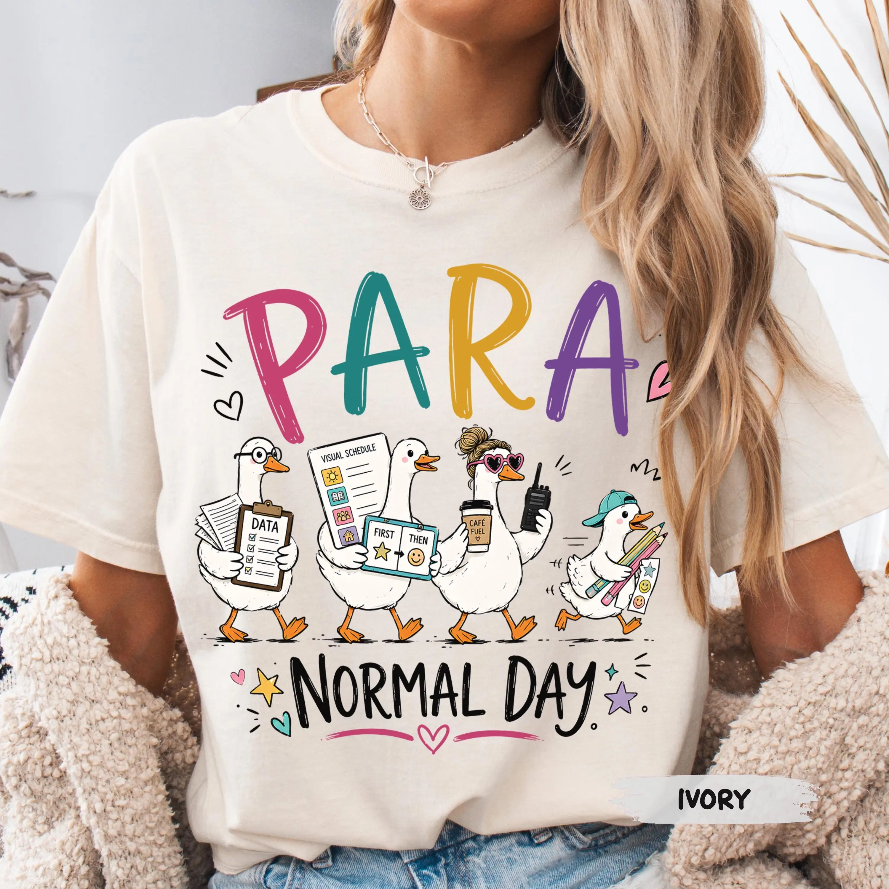 Para Shirt, Paraprofessional Shirt, Paraeducator Shirt, Teacher Assistant Shirt, Para Normal Day Shirt, School Support Shirt, Para Gift