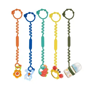 Durable 5-Piece Baby Stroller Hook Set, Strong Load Capacity, Dark Color Resistant to Dirt, Free Hands Mom Backpack Accessory